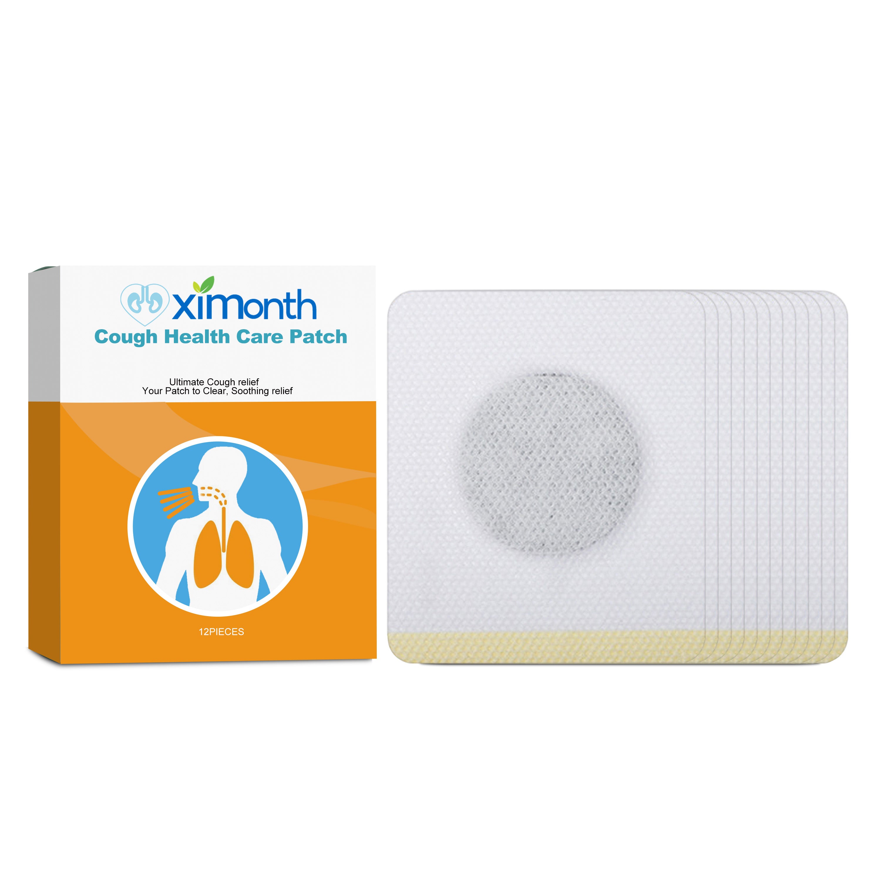 Cough Patch, Health Care Stick Cough Stick Cough Panting Stick Health Point Navel Patch Medicine